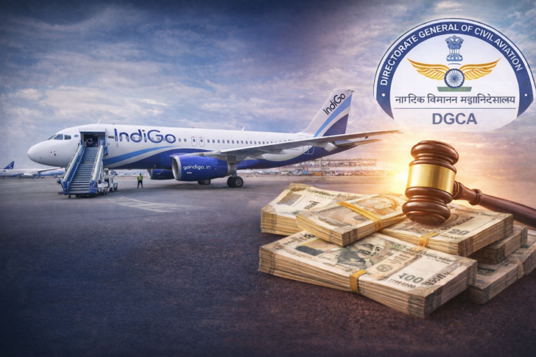 ವಿಮಾನ ಸೇವೆ ವ್ಯತ್ಯಯ: ಇಂಡಿಗೋಗೆ ಭಾರಿ ದಂಡ!