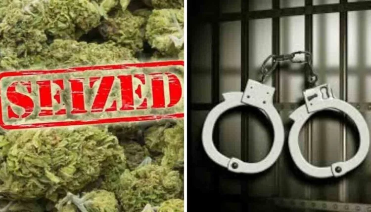 ಬೆಂಗಳೂರು ಪುಟ್ ಪಾತ್ ಮೇಲೆ ಗಾಂಜಾ ಮಾರಾಟ